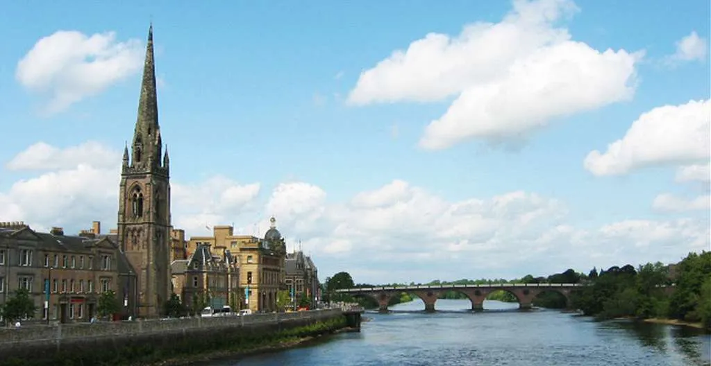 Solar panel installation in Perth, Scotland